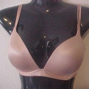 NEW Victoria Secret Nude Push up Wire Free Bra 34D